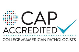 College of American Pathologists (CAP) Accredited badge
