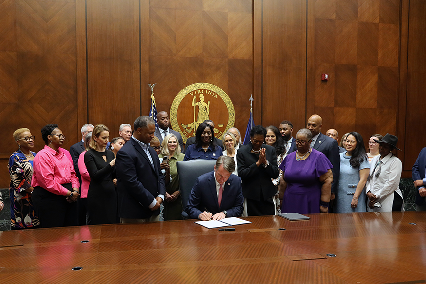 Colorectal bill signing 