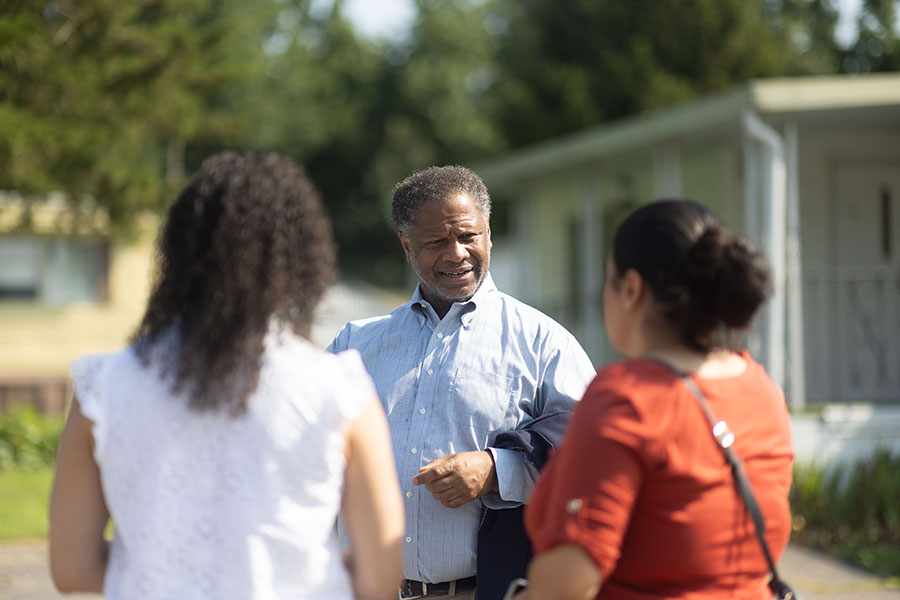 Robert A. Winn, PhD in the community